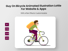 Guy-On-Bicycle-Animated-Illustration-Lottie-For-Website-&-Apps-LottieWizard